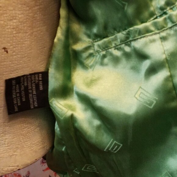 BRAT GREEN Leather Jacket XS - Picture 7 of 7